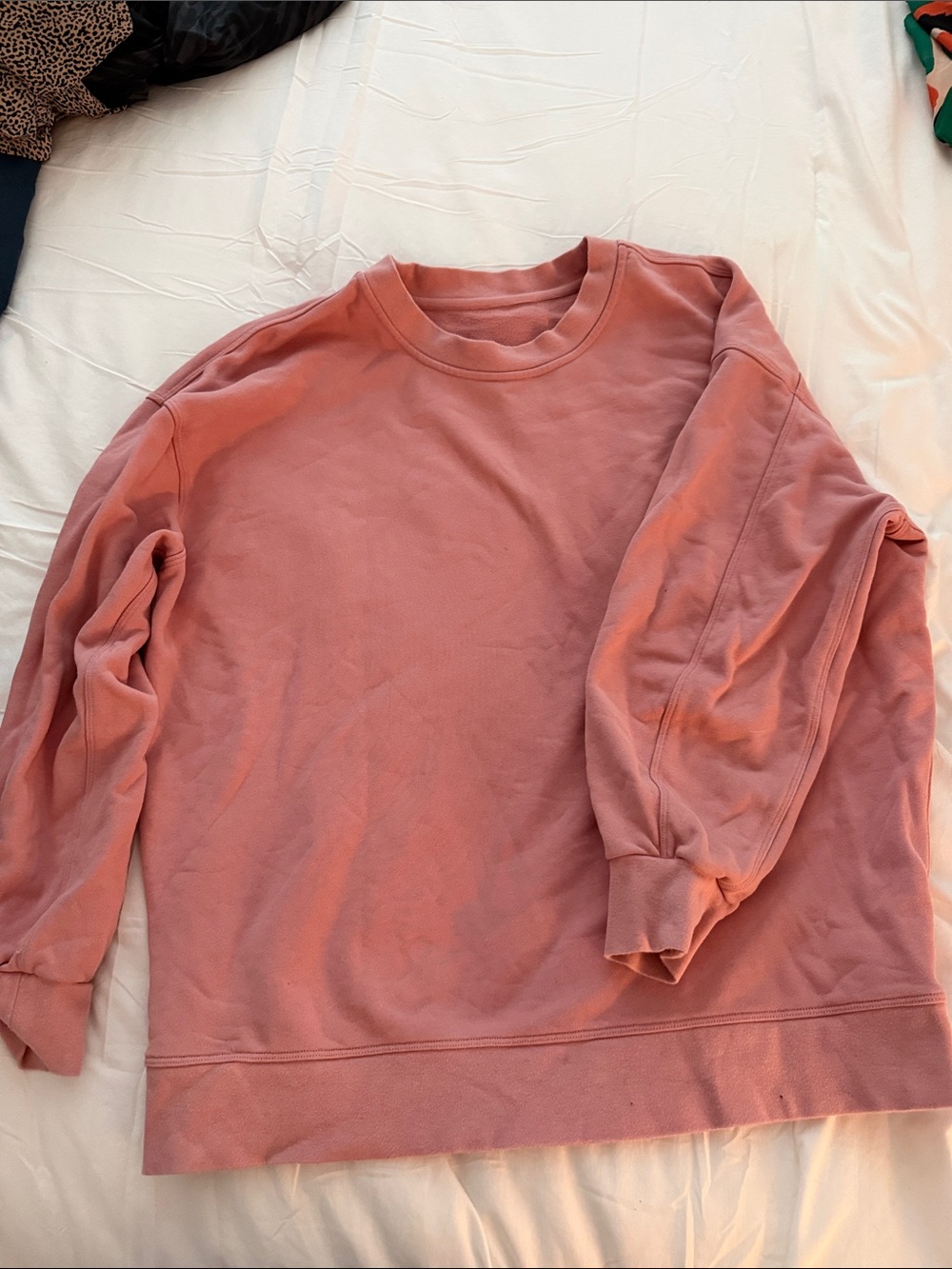 lululemon athletica Dusty Pink Crewneck Sweatshirt